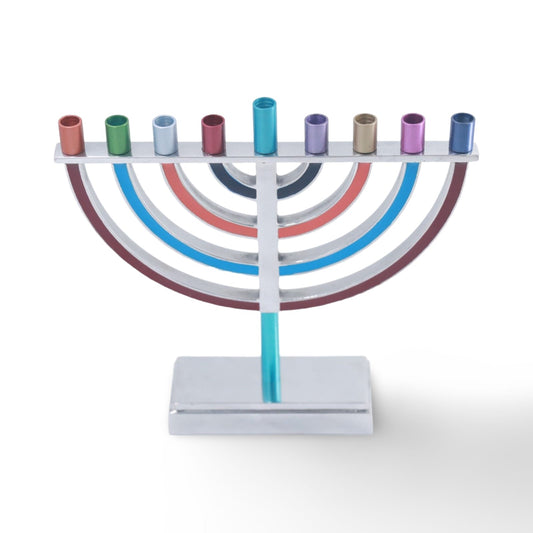 Colorful Anodized Menorah