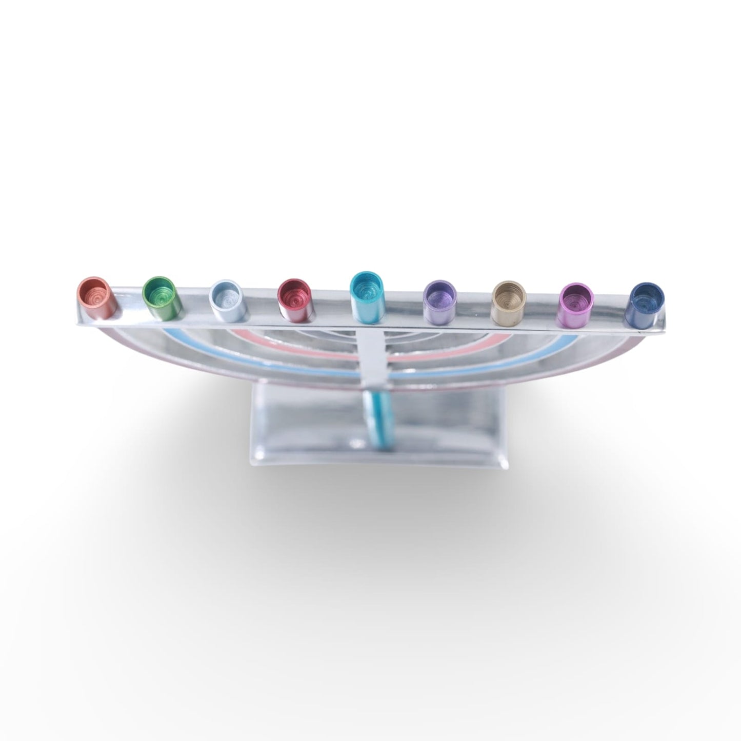 Colorful Anodized Menorah