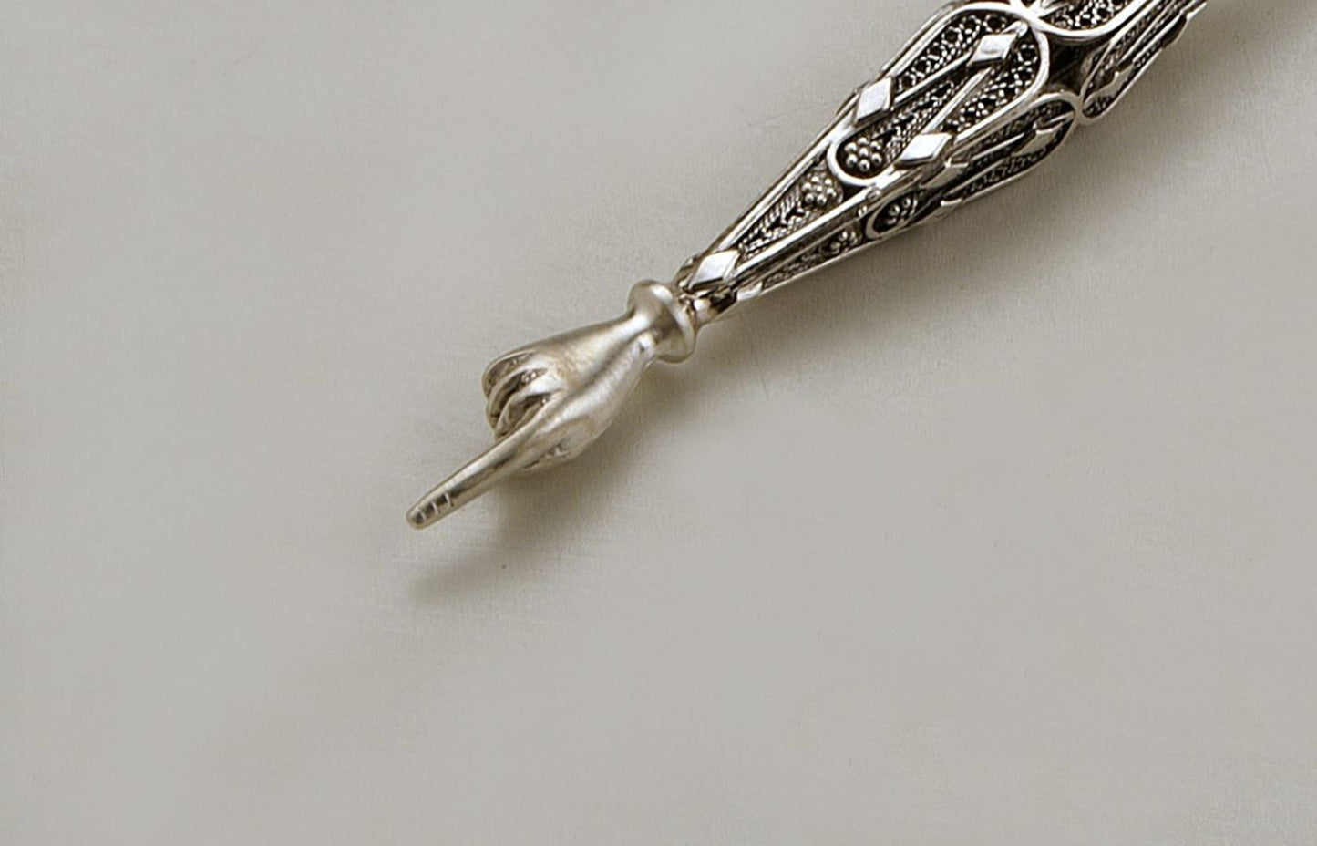 Sterling Silver Torah Pointer Yad for reading Torah