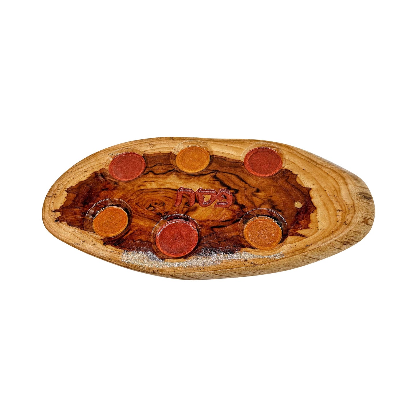 Wood & Resin Passover Plate