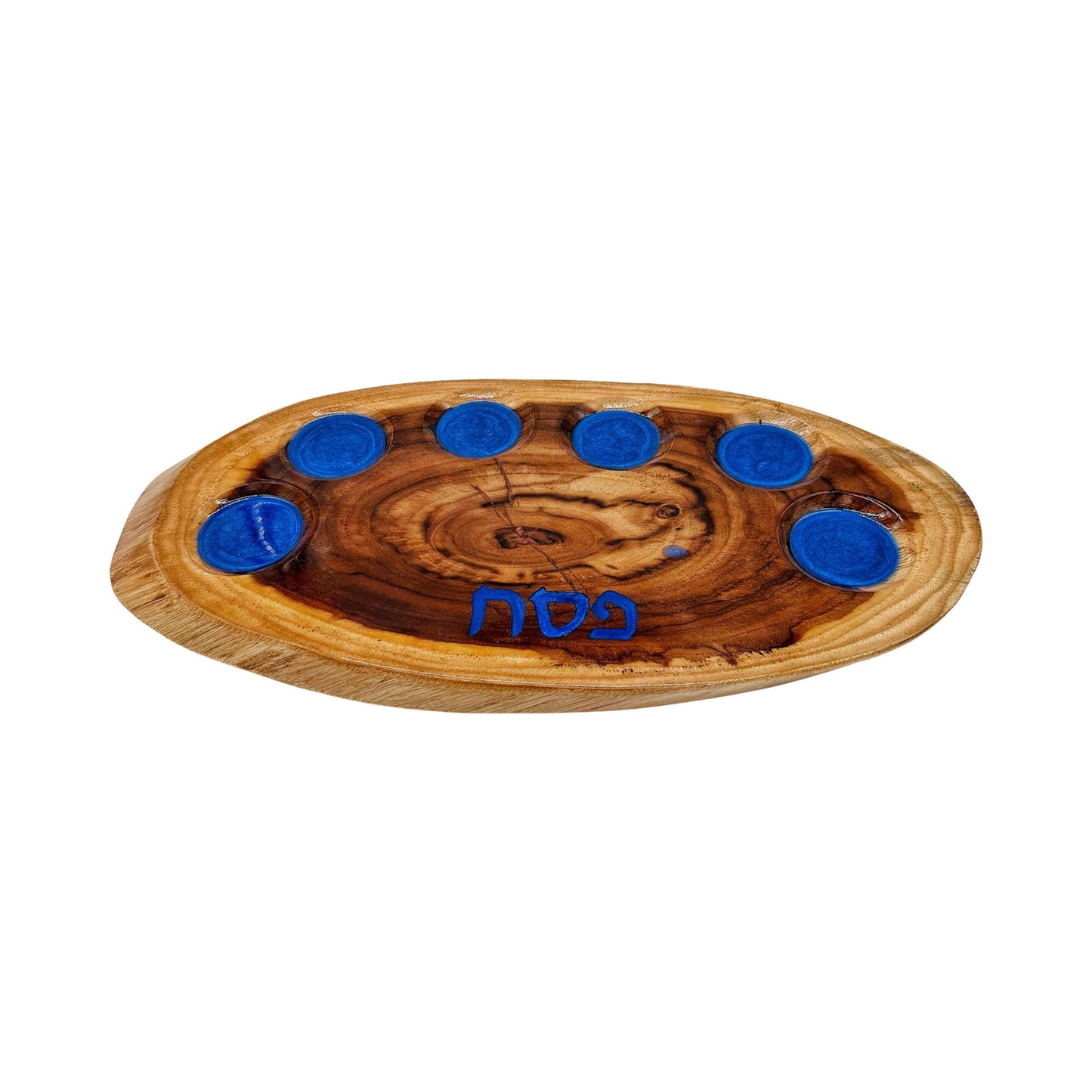 Wood & Resin Passover Plate