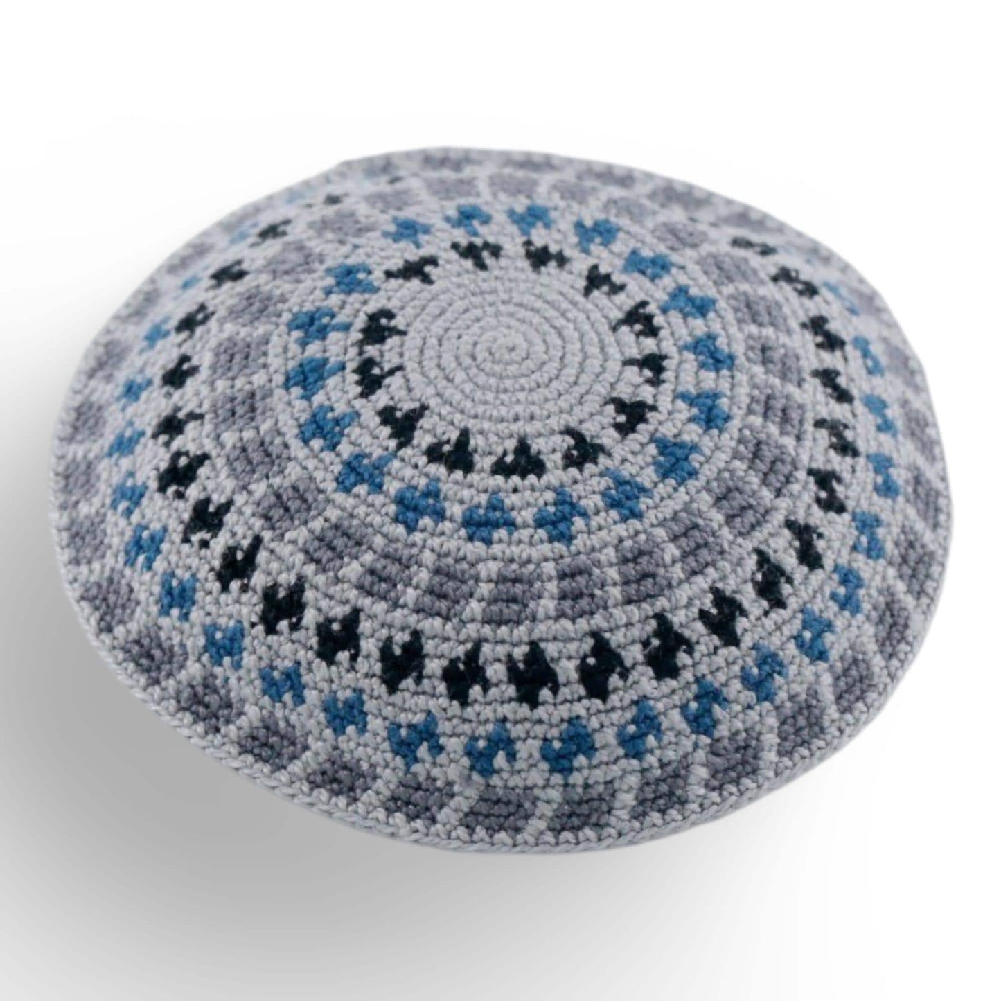 knitted Hand Made Kippah 13/16cm