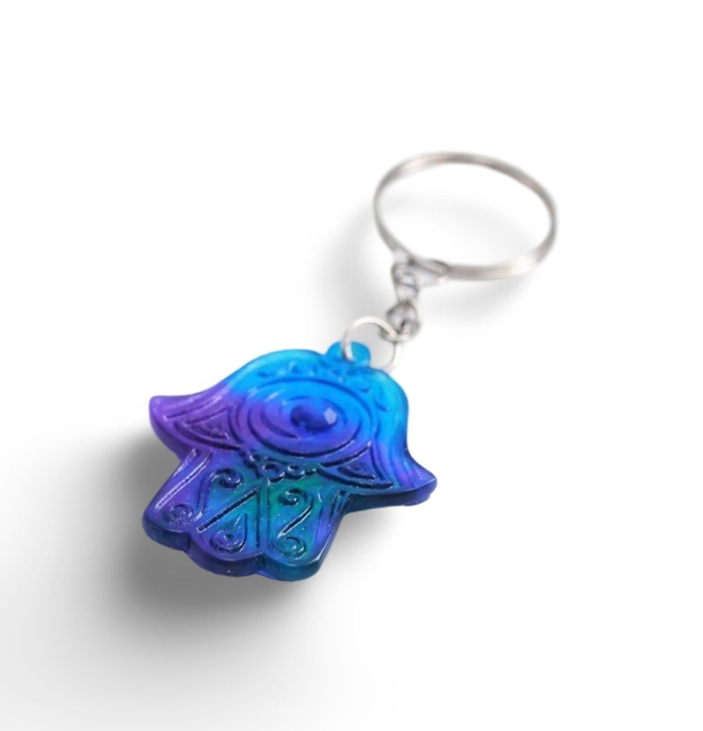 Evil Eye Hamsa Keychain