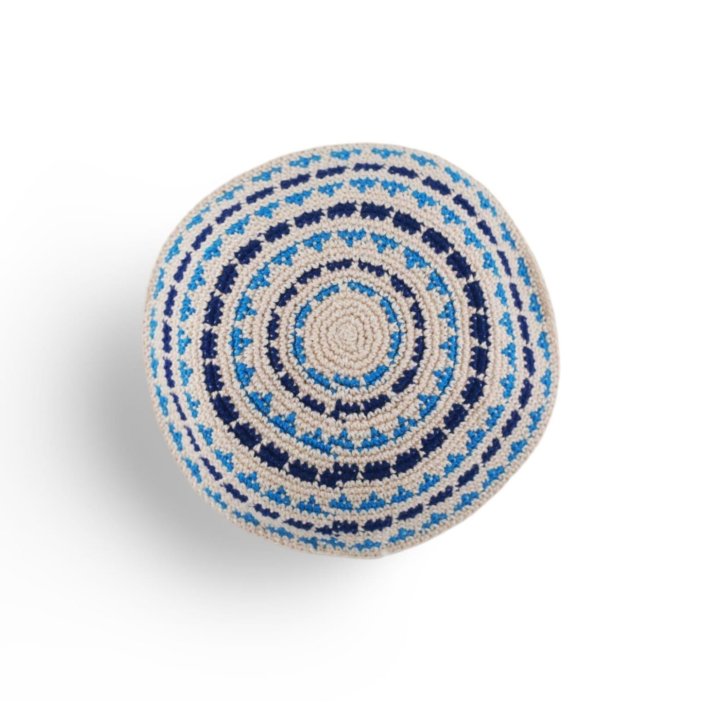 knitted Hand Made Kippah 16cm