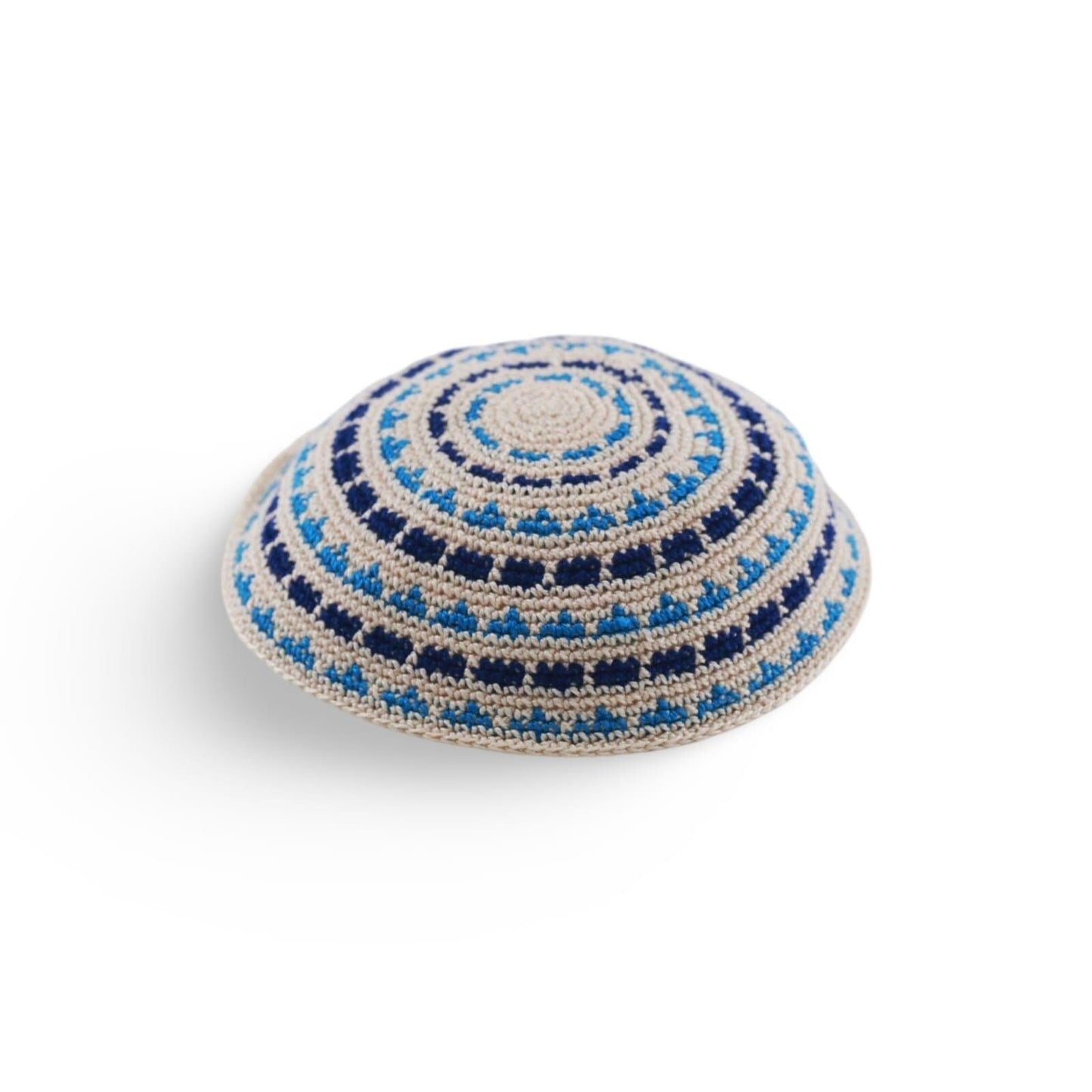 knitted Hand Made Kippah 16cm