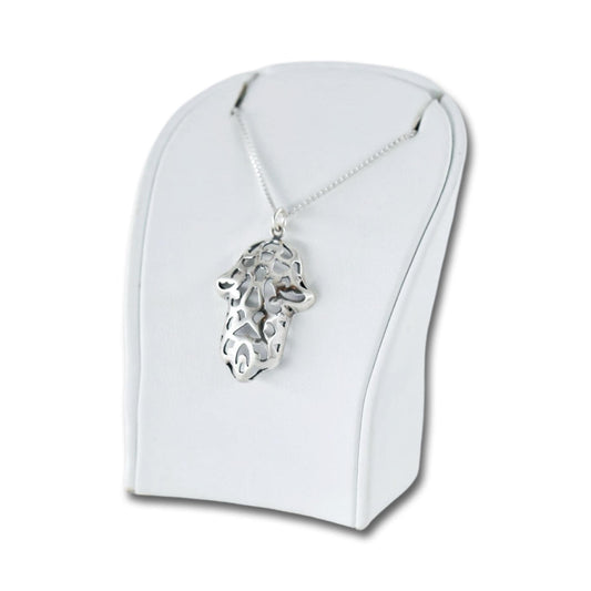 Sterling Silver Hamsa Necklace