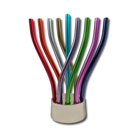 Colourful Anodized Branches Menorah