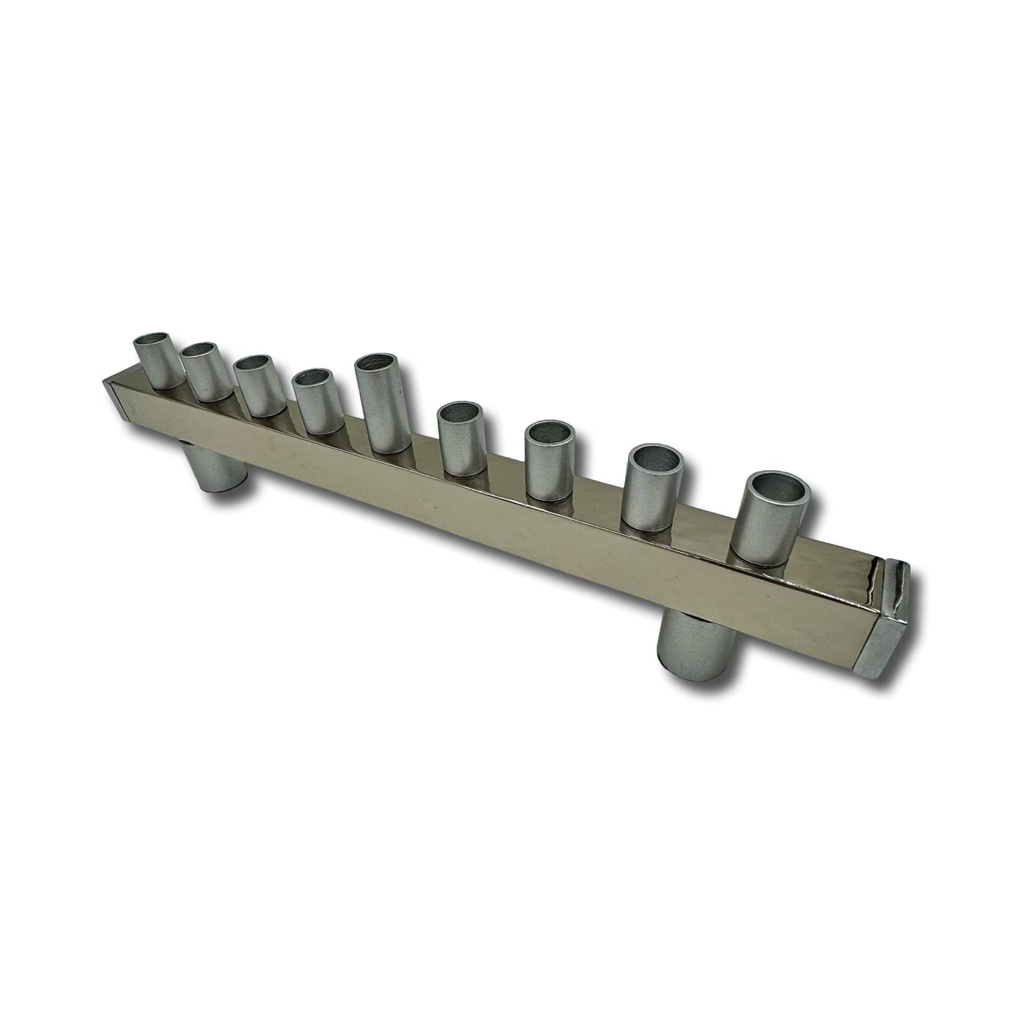 Anodized Aluminum Menorah