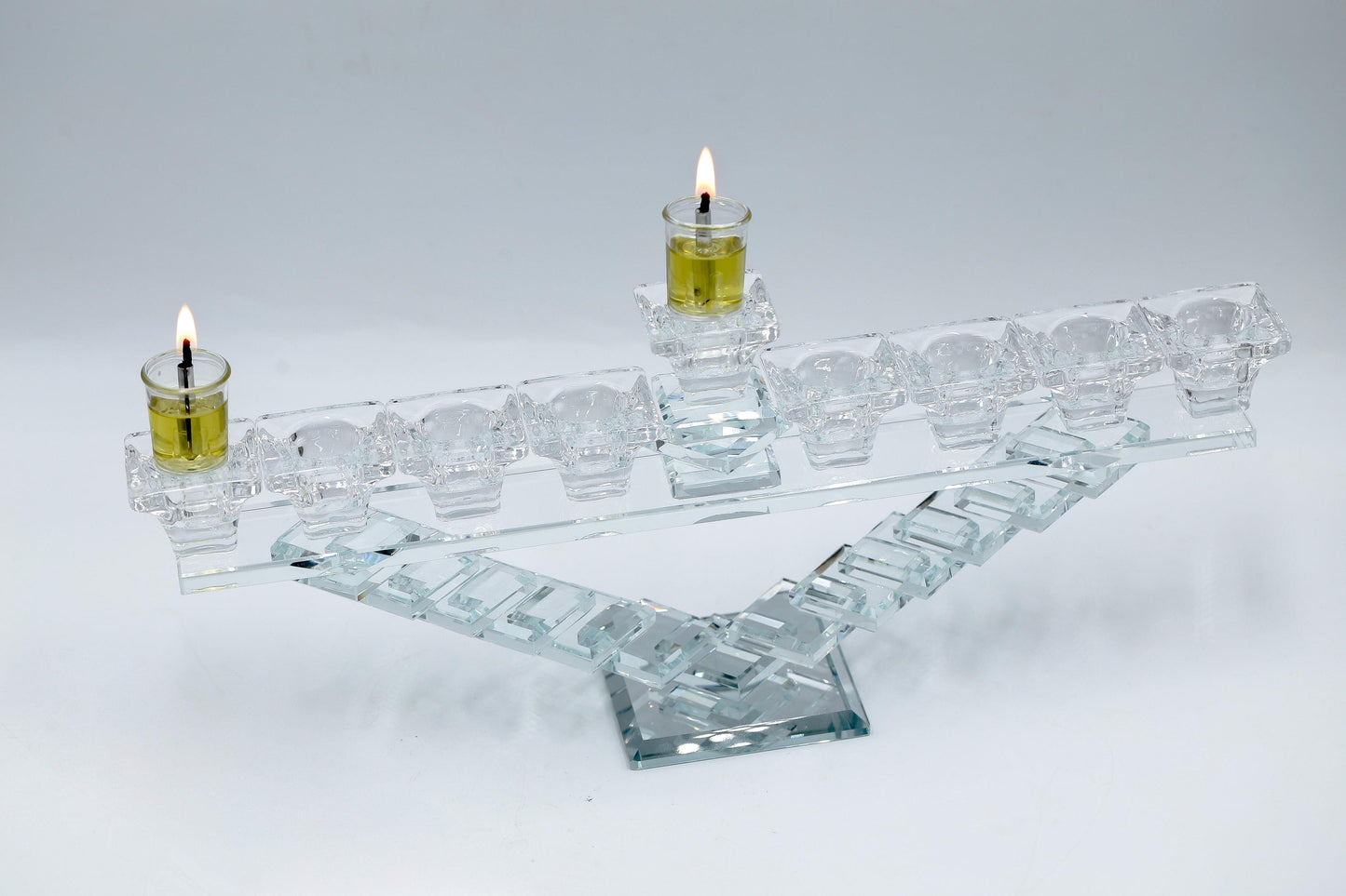 Hanukkah Menorah for Oil Candles