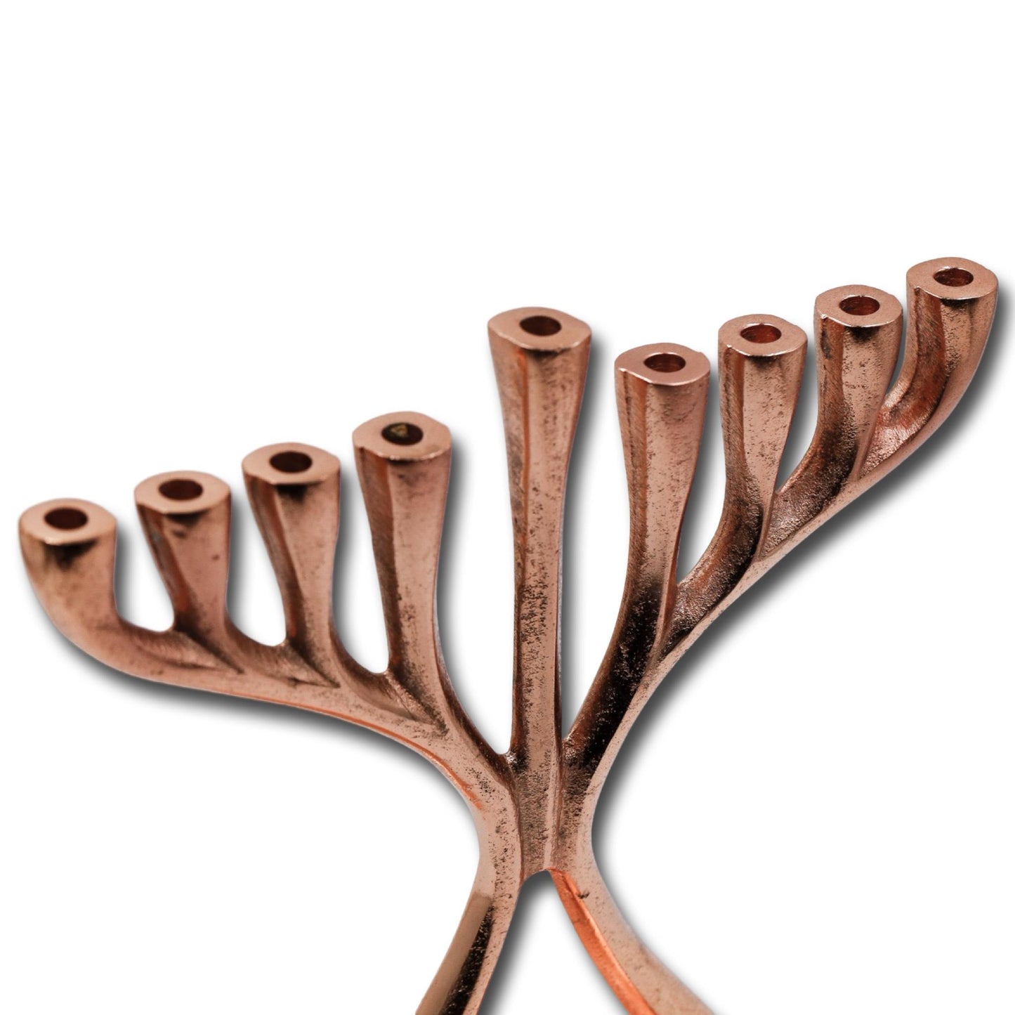 Copper/Puter Menorah