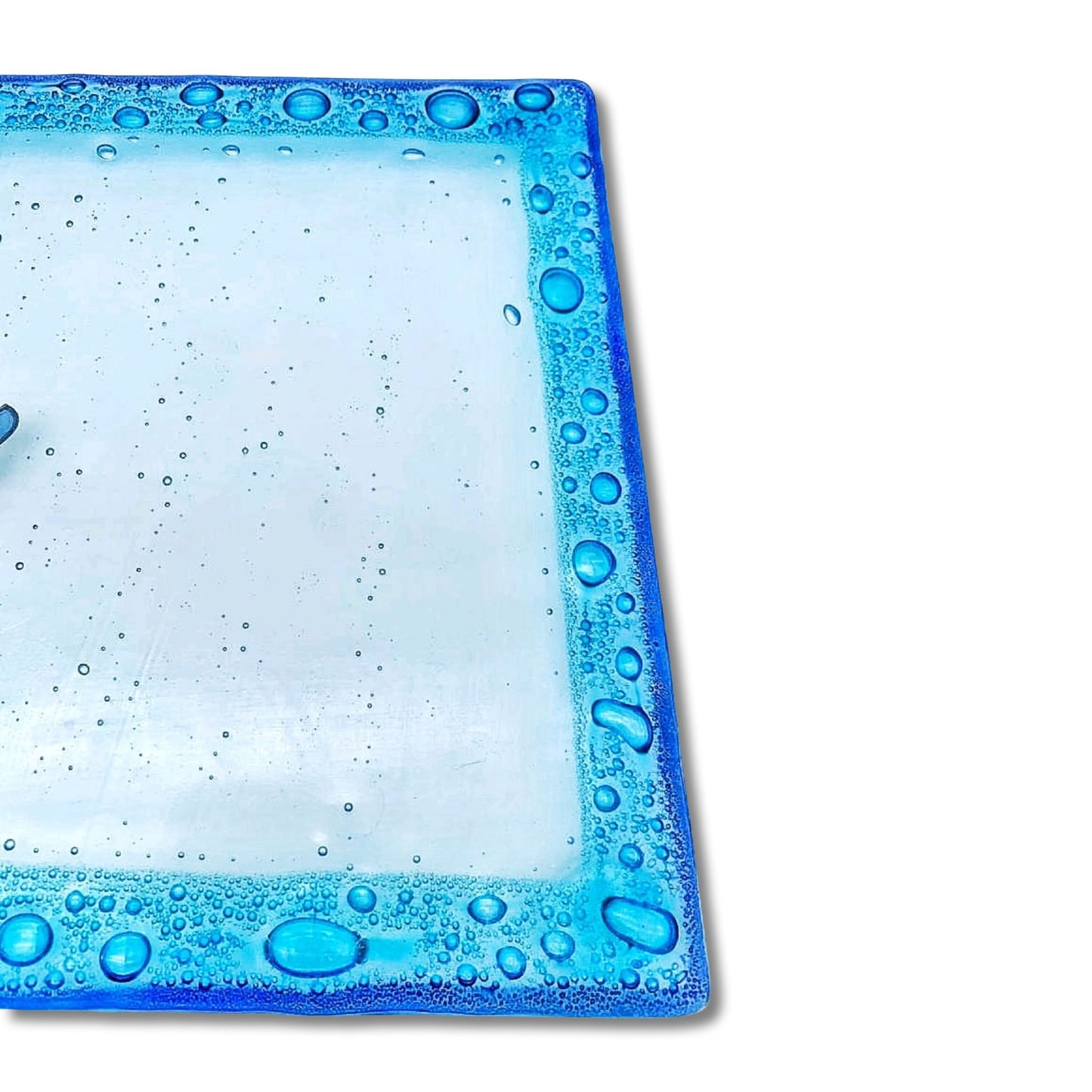 Bubble Glass Shabbat Light Blue Board