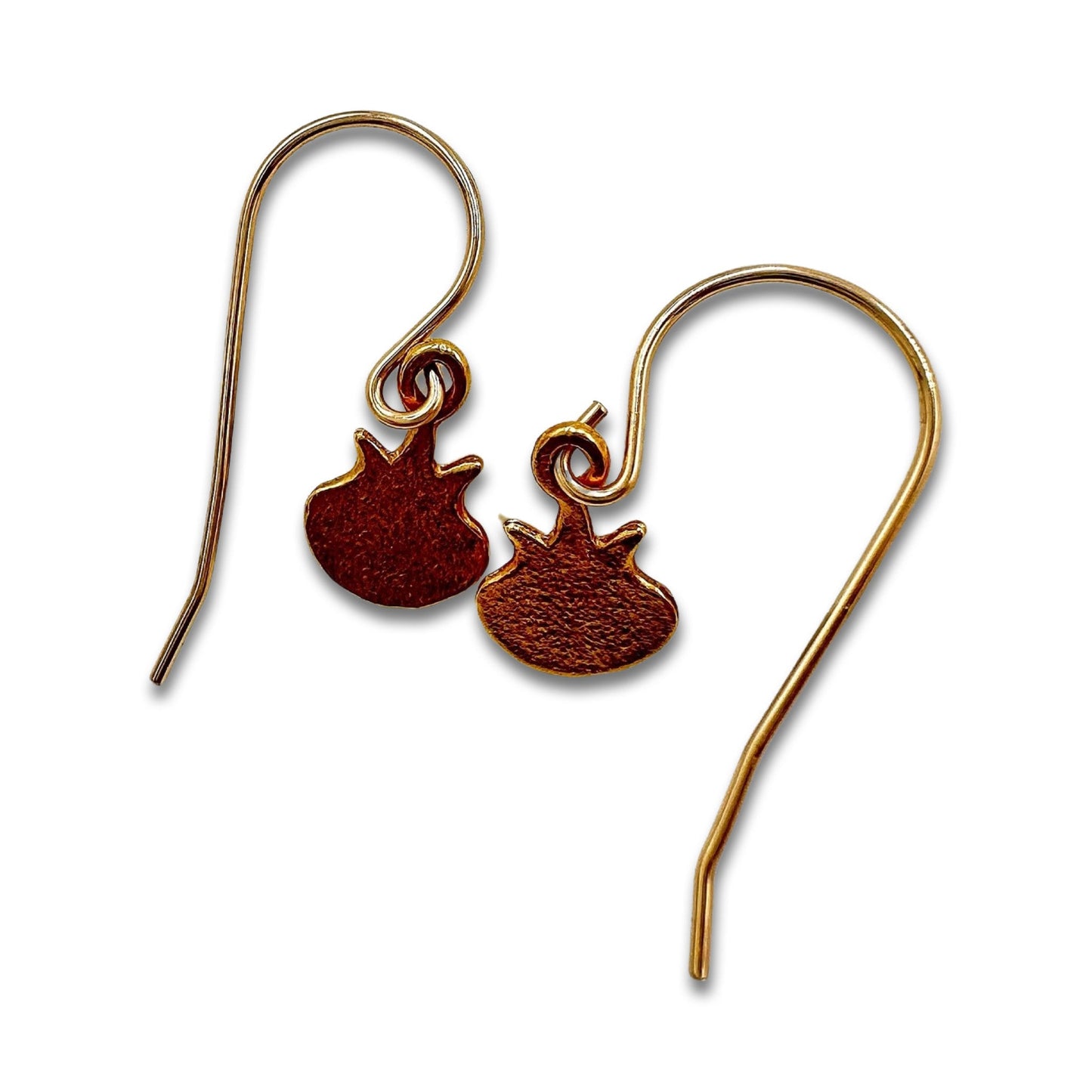 Gold Filled Pomegranate earrings